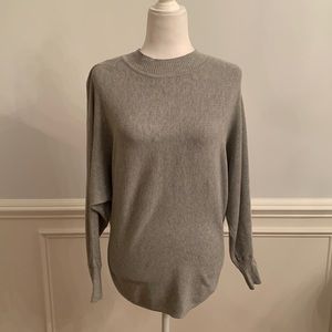Primark Gray Shirt With Zipper In Back Of Shirt. Size Small.